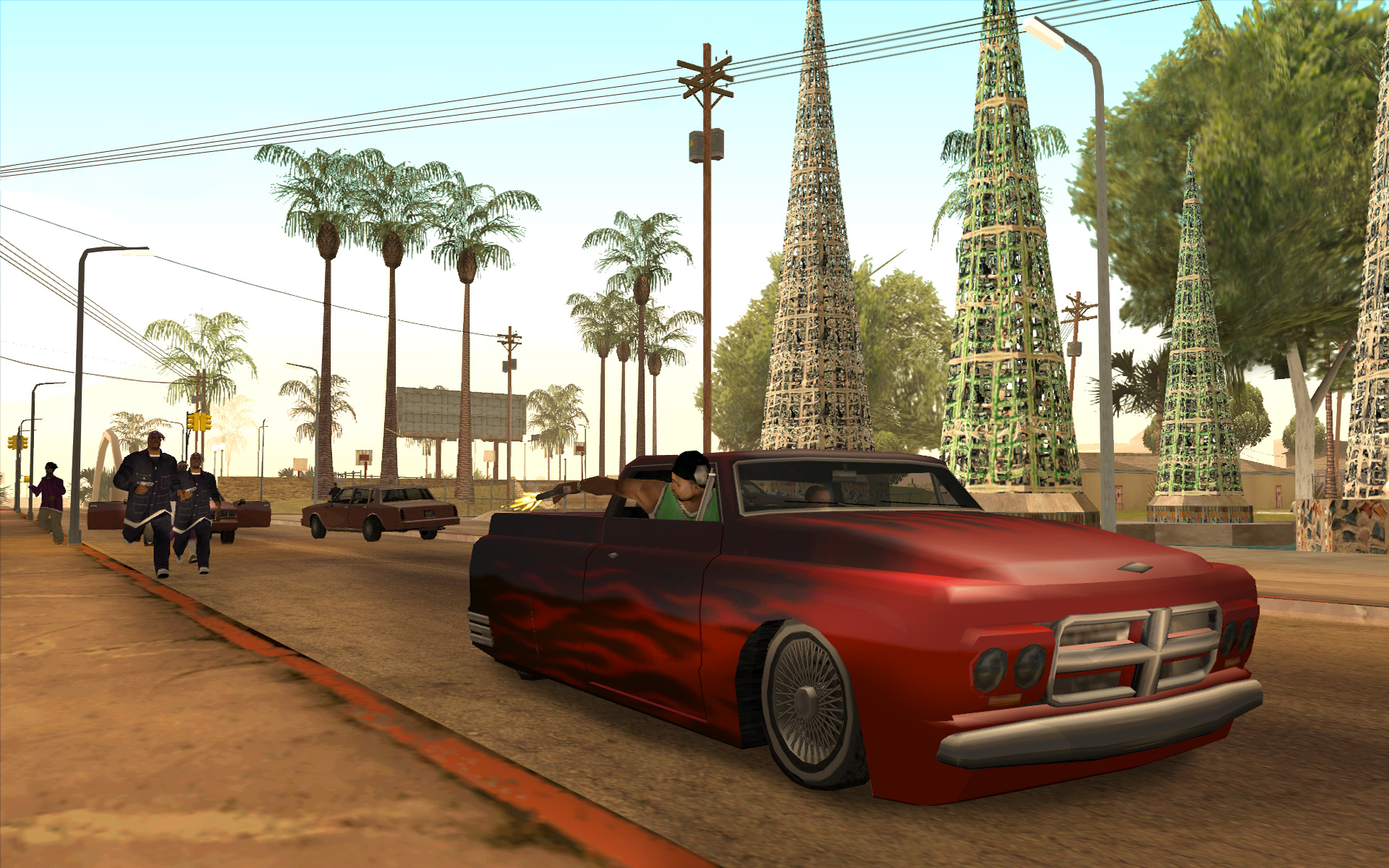 تحميل لعبة جاتا 3 سان اندرياس للكمبيوتر "GTA 3 San Andreas PC" رابط مباشر 7 تحميل لعبة جاتا سان اندرس الاصلية للكمبيوتر