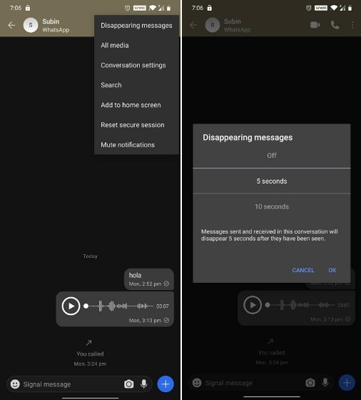 تحميل سيجنال 2024 Signal APK 7.7.1 أفضل بديل مجاني للواتساب والتيليجرام! 12 خاصية Disappearing Messages
