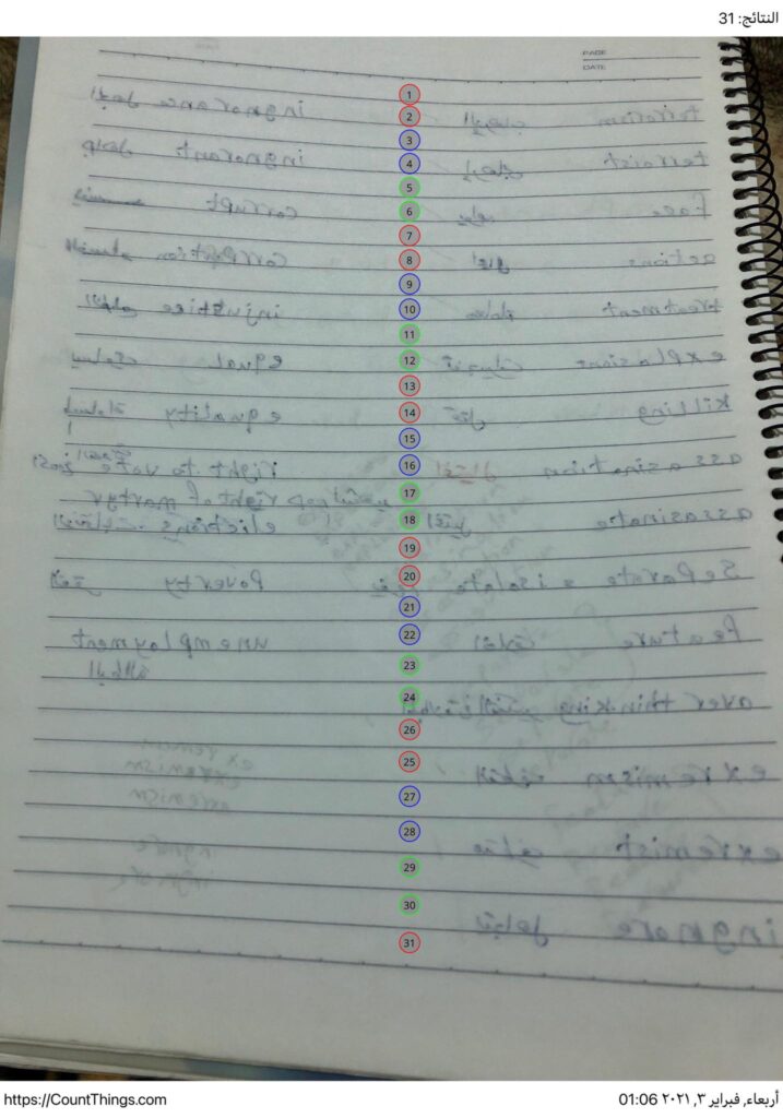 تحميل CountThings .APK 3.84 "تطبيق عدّ الأشياء من الصور والكاميرا" رابط مباشر 15 الصورة المحفوظة من تطبيق CountThings from Photos