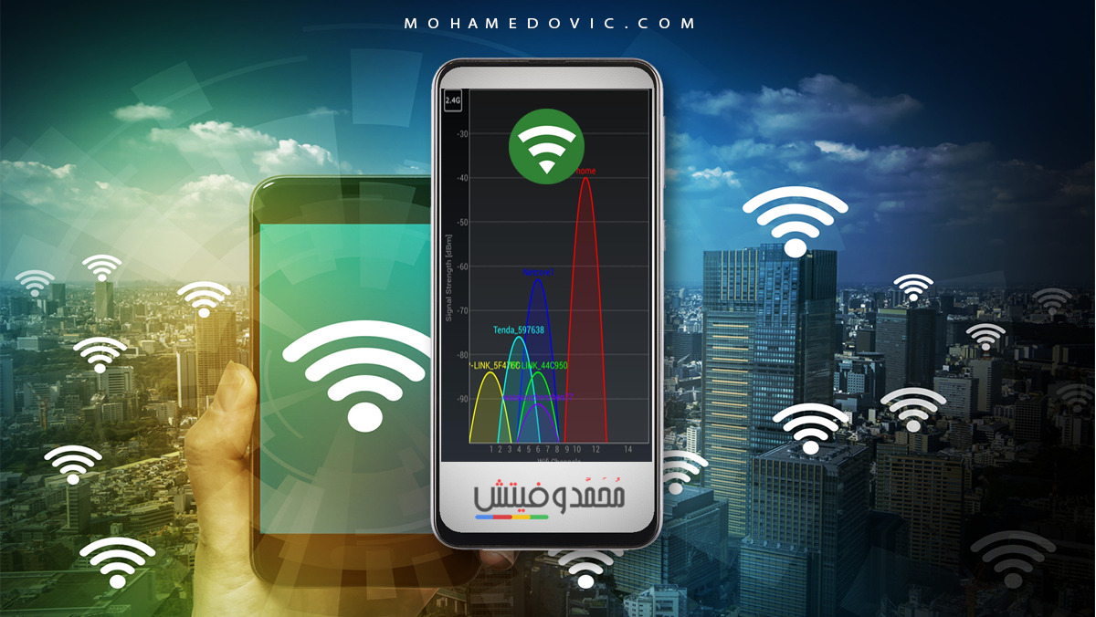 تحميل WiFi Analyzer Pro APK v5.4.0 "إصدار 2024" تسريع الواي فاي على الاندرويد 10 wifi analyzer