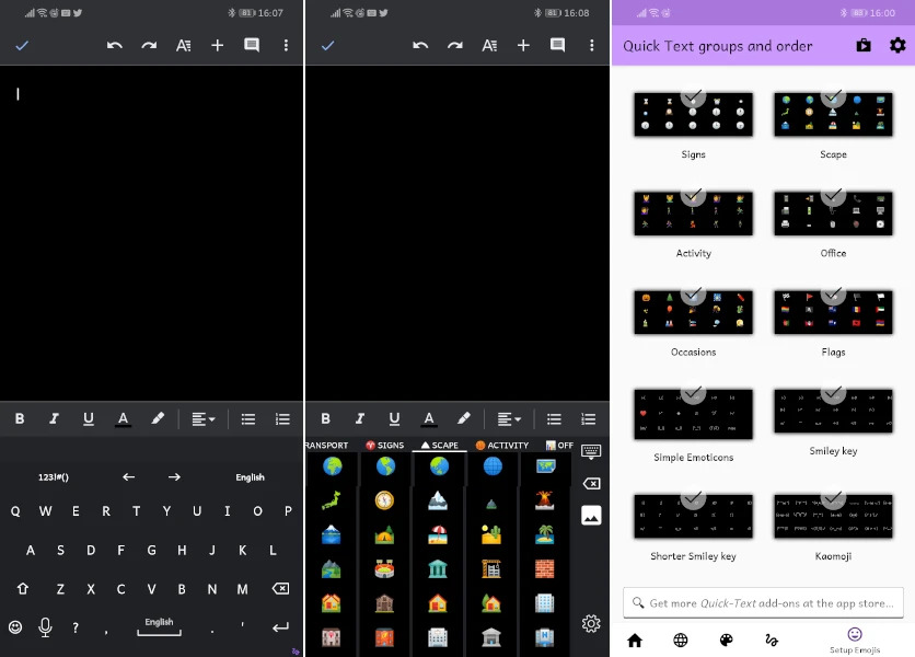 افضل 10 تطبيقات لوحة مفاتيح للاندرويد قم بتغيير شكل كيبورد هاتفك الآن! 11 AnySoft Emoji Keyboard