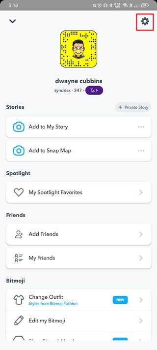 سناب شات 2024 الآن بالوضع الليلي "Dark Snapchat" على الاندرويد والايفون! 9 Enable Snabchat Dark Mode on iOS 02