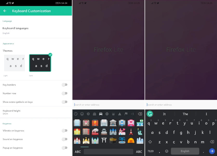 افضل 10 تطبيقات لوحة مفاتيح للاندرويد قم بتغيير شكل كيبورد هاتفك الآن! 7 Grammarly Emoji Keyboard