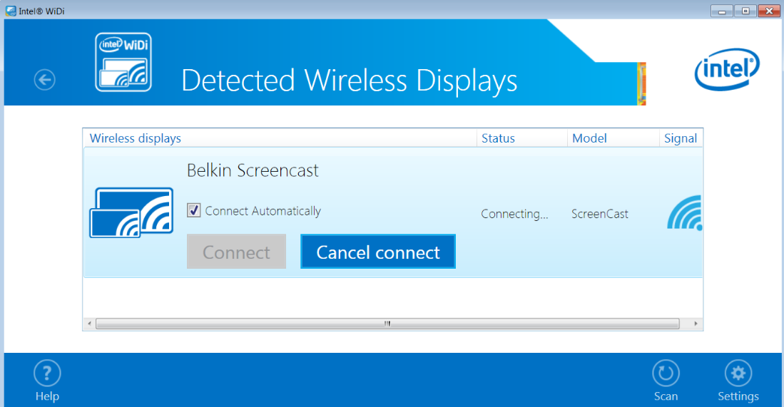 تحميل برنامج Intel WiDi آخر إصدار: بث شاشة الكمبيوتر على التلفزيون 5 تحميل برنامج Intel WiDi v1.2.1.2