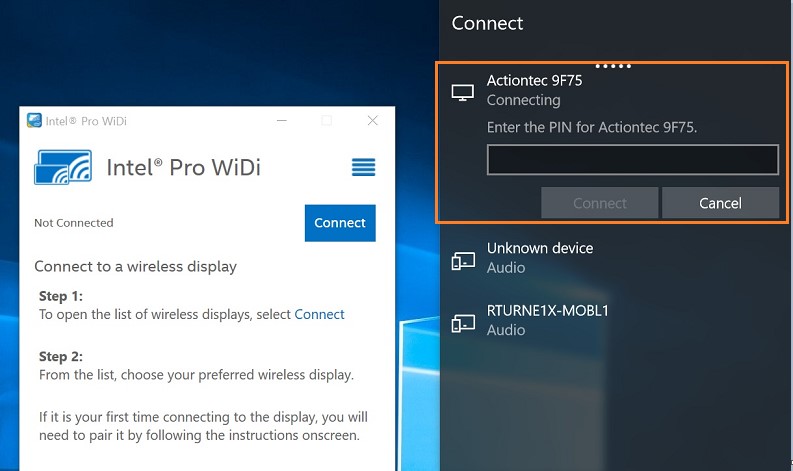 تحميل برنامج Intel WiDi آخر إصدار: بث شاشة الكمبيوتر على التلفزيون 8 عرض الكمبيوتر ويندوز 10 على الشاشة