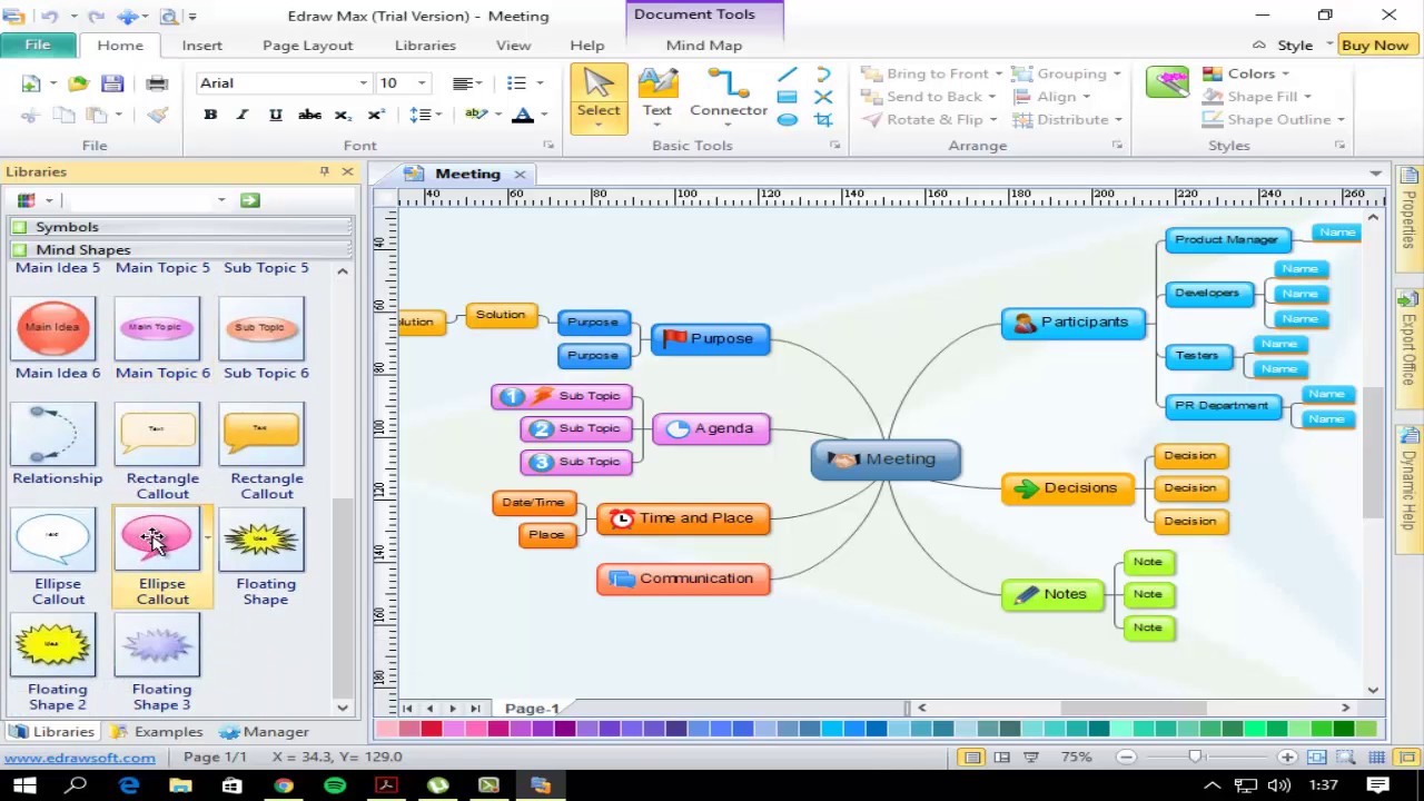 تحميل برنامج Mind Map بالعربي (أحدث إصدار v8.7.5 للويندوز): رابط مباشر 7 برنامج Edraw Mind Map