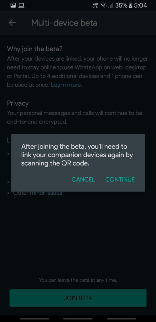 تحميل WhatsApp v2.21.15.4 APK: شرح تشغيل واتساب على أكثر من جهاز في آنٍ واحد! 8 واتساب 3