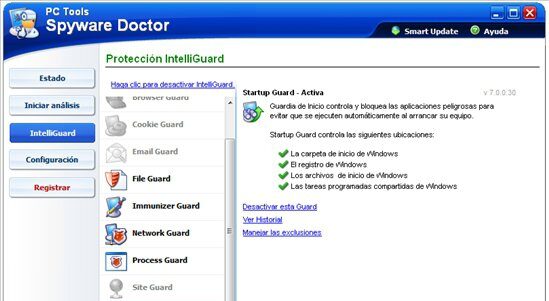 تحميل Spyware Doctor: افضل برنامج لإزالة برامج التجسس من الكمبيوتر 2021 5 Spyware Doctor