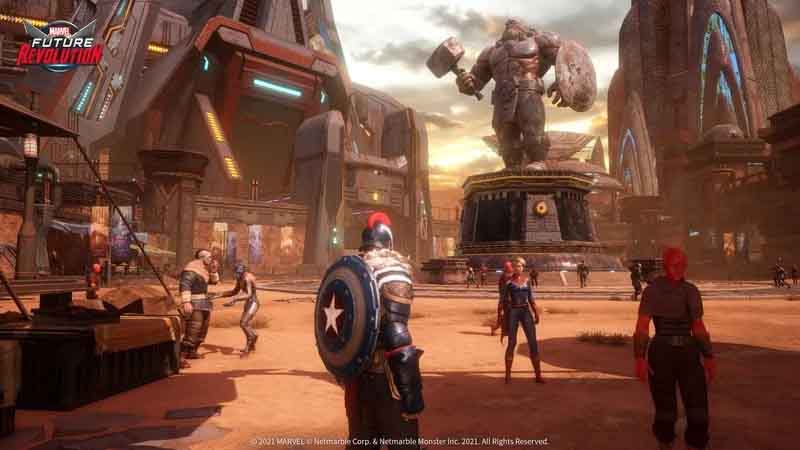 تحميل لعبة ثورة مارفِل Marvel Future Revolution APK شخصيات العالم الشهير! 6 لعبة ثورة مارفل للاندرويد والايفون