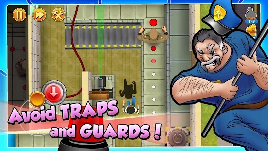 تحميل لعبة السارق بوب 2 Robbery Bob APK ساعد بوب السارق! 7 تحميل لعبة السارق بوب