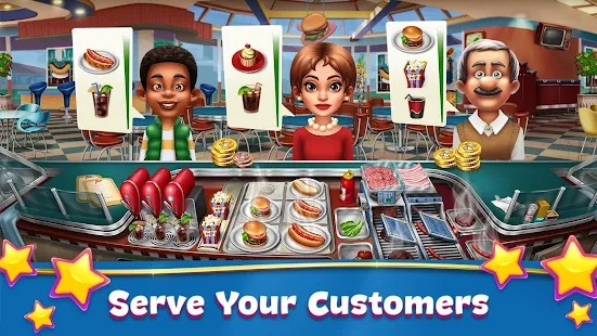 تحميل لعبة Cooking Fever APK هل تستطيع إدارة المطعم! 6 لعبة حمى الطهي