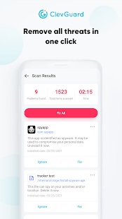 مراجعة برنامج مكافحة برامج التجسس ClevGuard Anti Spy .APK v2.2.0: جهازك في امان 7 ClevGuard Anti Spyware