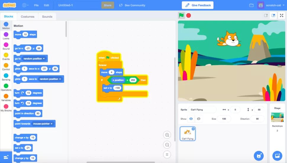 تحميل برنامج Scratch 3.0 أحدث إصدار "3.29.1": سكراتش لتعلم البرمجة للمبتدئين! 7 تحميل برنامج سكراتش