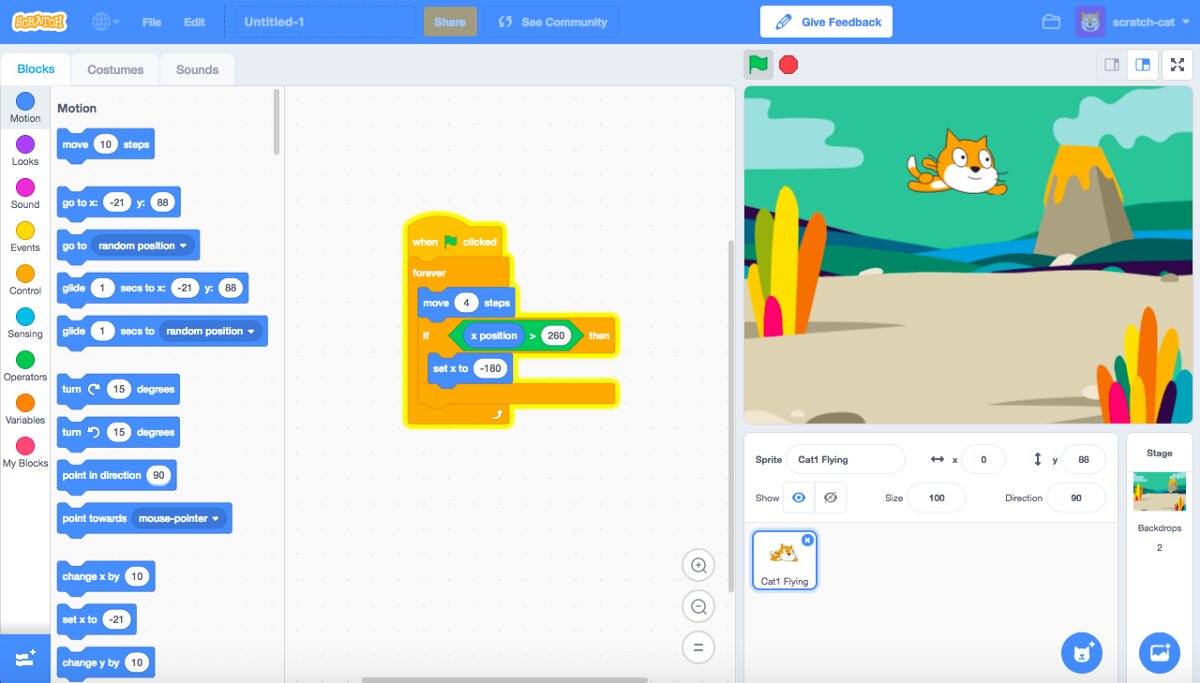 تحميل برنامج Scratch 3.0 أحدث إصدار "3.29.1": سكراتش لتعلم البرمجة للمبتدئين! 12 تعلم البرمجة باستخدام Scratch