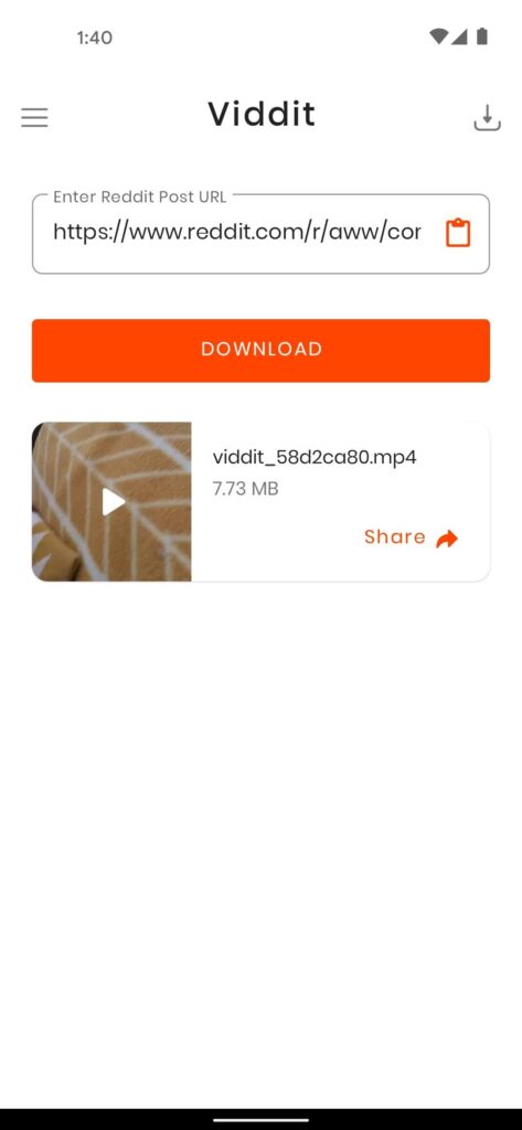تحميل Viddit .APK 2.12 "إصدار 2021" شرح تنزيل فيديوهات رديت على الاندرويد! 9 Video Downloader for Reddit 06