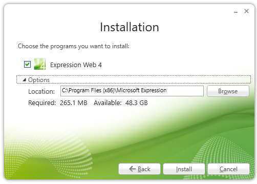 تحميل برنامج Microsoft Expression 4 مع شرح الاستخدام: برمجة مواقع الويب بسهولة 9 طريقة التشغيل والاستخدام
