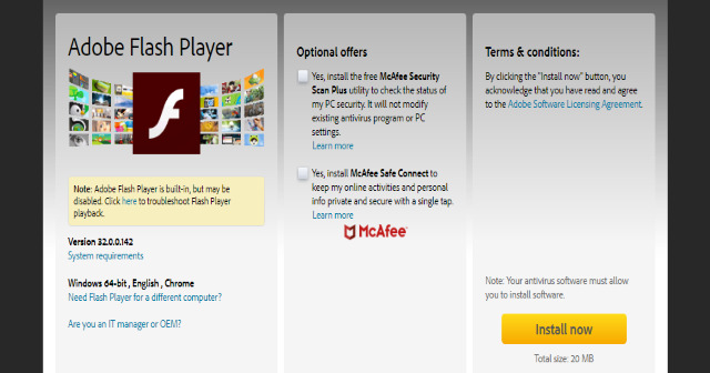 تحميل أدوبي فلاش بلاير "2022" Adobe Flash Player .EXE 32.00 أحدث نسخة للكمبيوتر! 5 تحميل فلاش بلاير برابط مباشر
