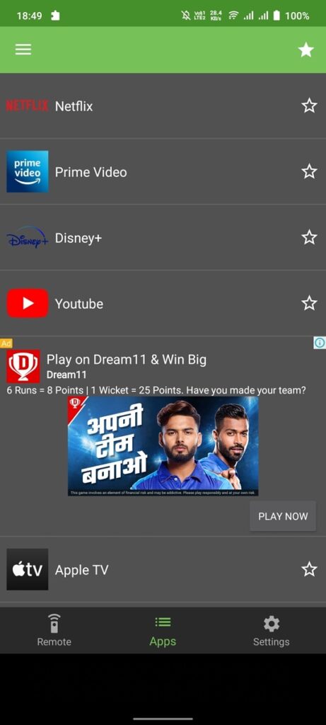 تحميل ريموت الاندرويد للشاشة Android TV Remote APK مع شرح بالصور 5 Android TV Remote