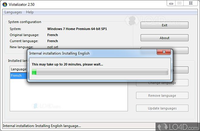 تحميل Vistalizator .EXE 2.75 "إصدار 2023" مع شرح تعريب ويندوز 7 بنقرات قليلة! 10 vistalizator