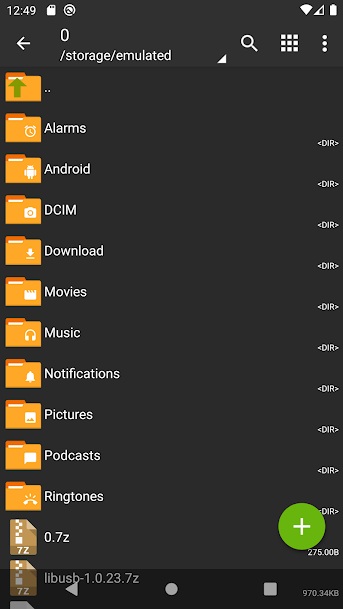 تحميل زد أرشيفر ZArchiver APK تشغيل الملفات المضغوطة للموبايل 6 برنامج زد أرشيفر