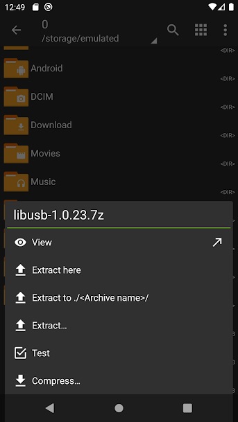 تحميل زد أرشيفر ZArchiver APK تشغيل الملفات المضغوطة للموبايل 7 برنامج زار شيفر