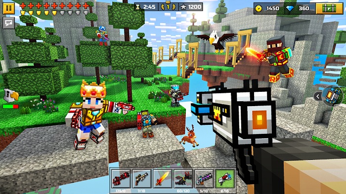 تحميل لعبة بكسل قن Pixel Gun 3D APK إثارة ببجي وجرافيك ماين كرافت! 7 بكسل قن