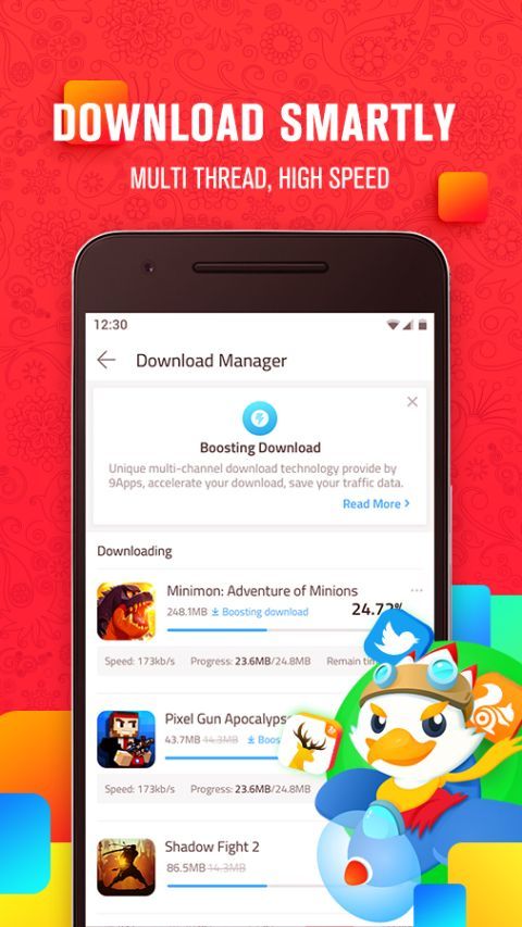 تحميل متجر 2025 9Apps v4.1.8.0 تنزيل تطبيقات وألعاب الاندرويد مجانًا! 10 9Apps Smart App Store 03