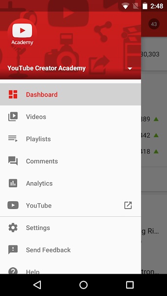 تحميل تطبيق استوديو اليوتيوب YouTube Studio APK إدارة قناة اليوتيوب 6 استوديو يوتيوب