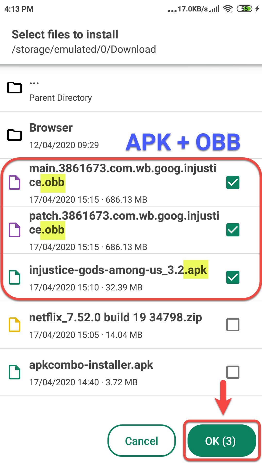 هل تبحث عن طريقة تثبيت ألعاب XAPK على الاندرويد؟ هنا خطوات مختصرة! 15 خطوات تثبيت ملفات العاب apk obb patch