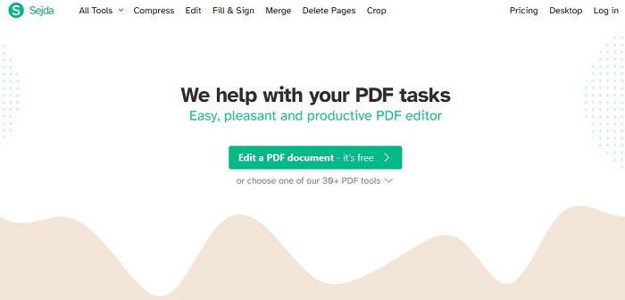 تحميل Sejda PDF Editor .EXE 7.5.4 الآن تعديل ملفات بي دي اف في لحظات! 6 برنامج sejda pdf