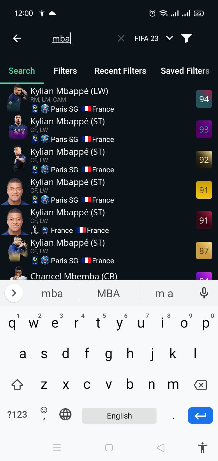 تحميل فوت بين "2023" FUTBIN 23 .APK 10.16 أنت على القمة في لعبة فيفا! 7 تنزيل برنامج futbin