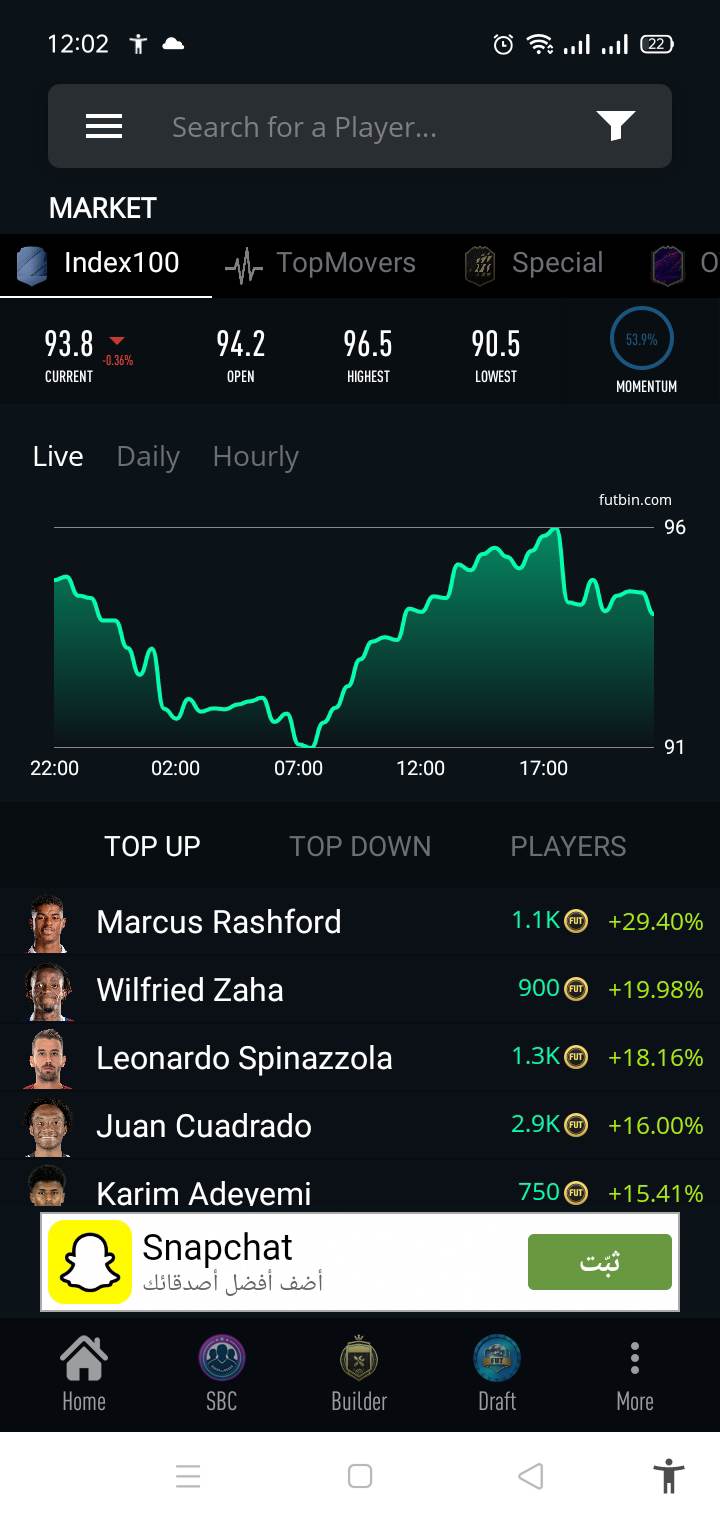 تحميل فوت بين "2023" FUTBIN 23 .APK 10.16 أنت على القمة في لعبة فيفا! 12 futbin للاندرويد