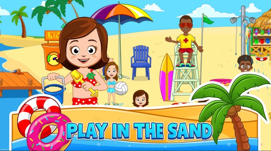 تحميل My Town: Beach Picnic .APK 7.00.16 "ماي تاون الشاطئ" إجازة صيفية سعيدة! 7 تنزيل لعبة My Town : Beach Picnic
