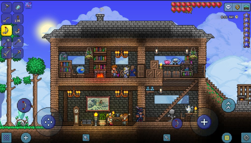تحميل Terraria .APK 1.4.4.9 "تيراريا 2023" ما وجه الشبه بينها وبين ماين كرافت؟ 8 لعبة Terraria للموبايل