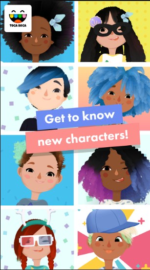 تحميل Toca Hair Salon 3 APK صالون توكا اختر الشخصية وصفف شعرها! 7 تنزيل لعبة Toca Hair Salon 3