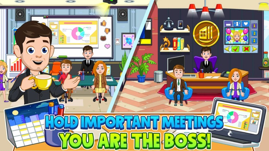 تحميل لعبة My City : Office .APK 4.0.0 "ماي سيتي المكتب" رتب مكتبك كما تريد 6 لعبة My City : Office