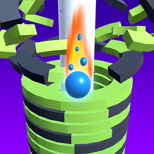 تحميل Drop Stack Ball APK دروب ستاك بول احذر من الأكوام السوداء! 5 Drop Stack Ball