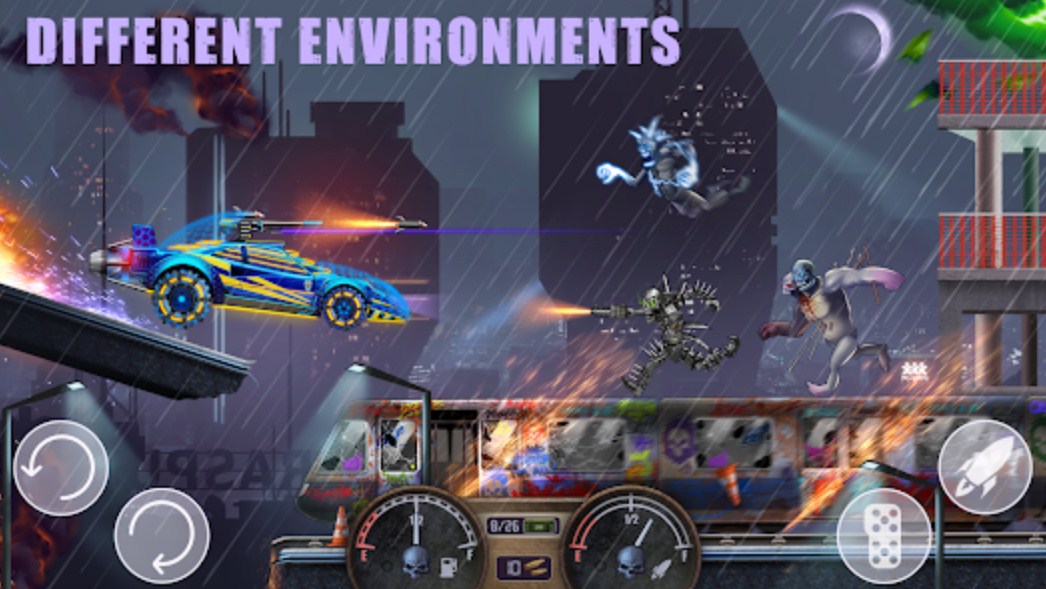 تحميل Zombie Hill Racing .APK 2.3.2 "زومبي هيل ريسنج 2023" رابط مباشر 6 لعبة Zombie Hill Racing
