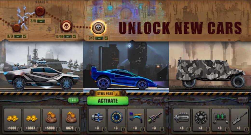 تحميل Zombie Hill Racing .APK 2.3.2 "زومبي هيل ريسنج 2023" رابط مباشر 7 تنزيل لعبة Zombie Hill Racing