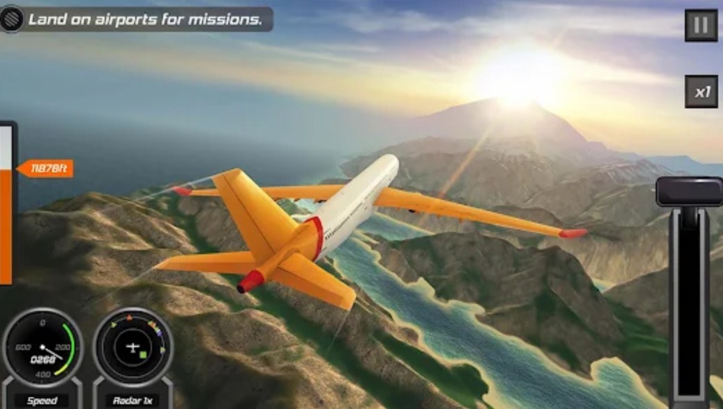 تحميل Flight Pilot Simulator 3D APK محاكاة الطائرة ثلاثية الأبعاد 6 لعبة Flight Pilot Simulator 3D