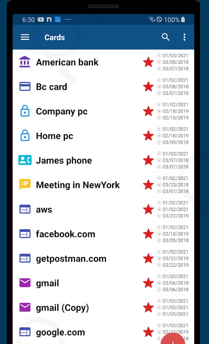تحميل SmartWho Password Manager .APK 2.5.0 أفضل تطبيق لإدارة كلمات المرور 6 تطبيق مدير كلمات المرور