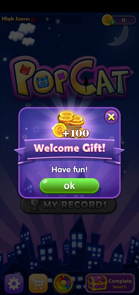 تحميل لعبة PopCat .APK 2.5.7 "بوب كات 2023" منافسة كاندي كراش 6 لعبة popcat