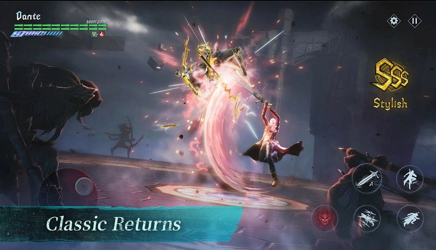 تحميل Devil May Cry .APK 2.0 ديفل ماي كراي موبايل 2024 عودة إلى الكلاسيكية! 6 لعبة Devil May Cry: Peak of Combat