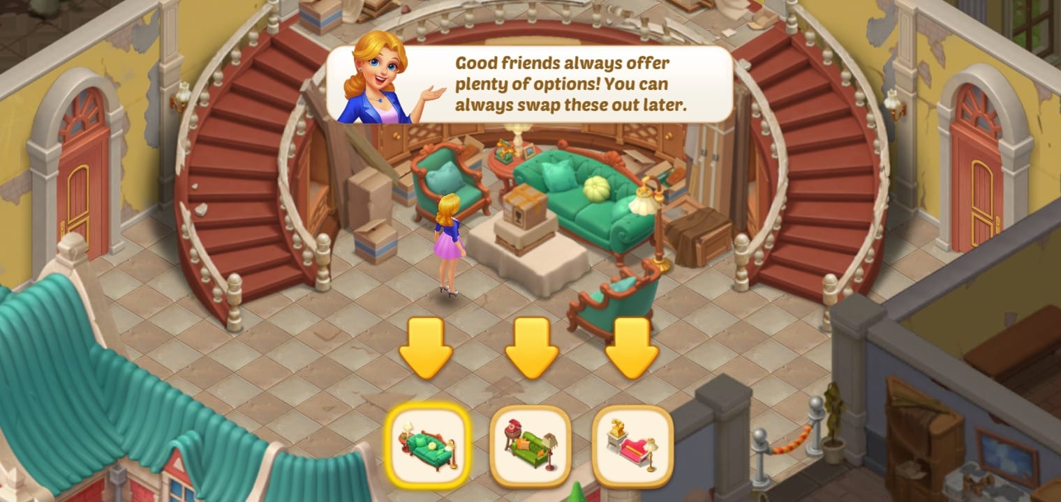 تحميل Matchington Mansion .APK قصر ماتشينجتون 2024 اهتم بقصر الفتاة 8 تنزيل لعبة Matchington Mansion