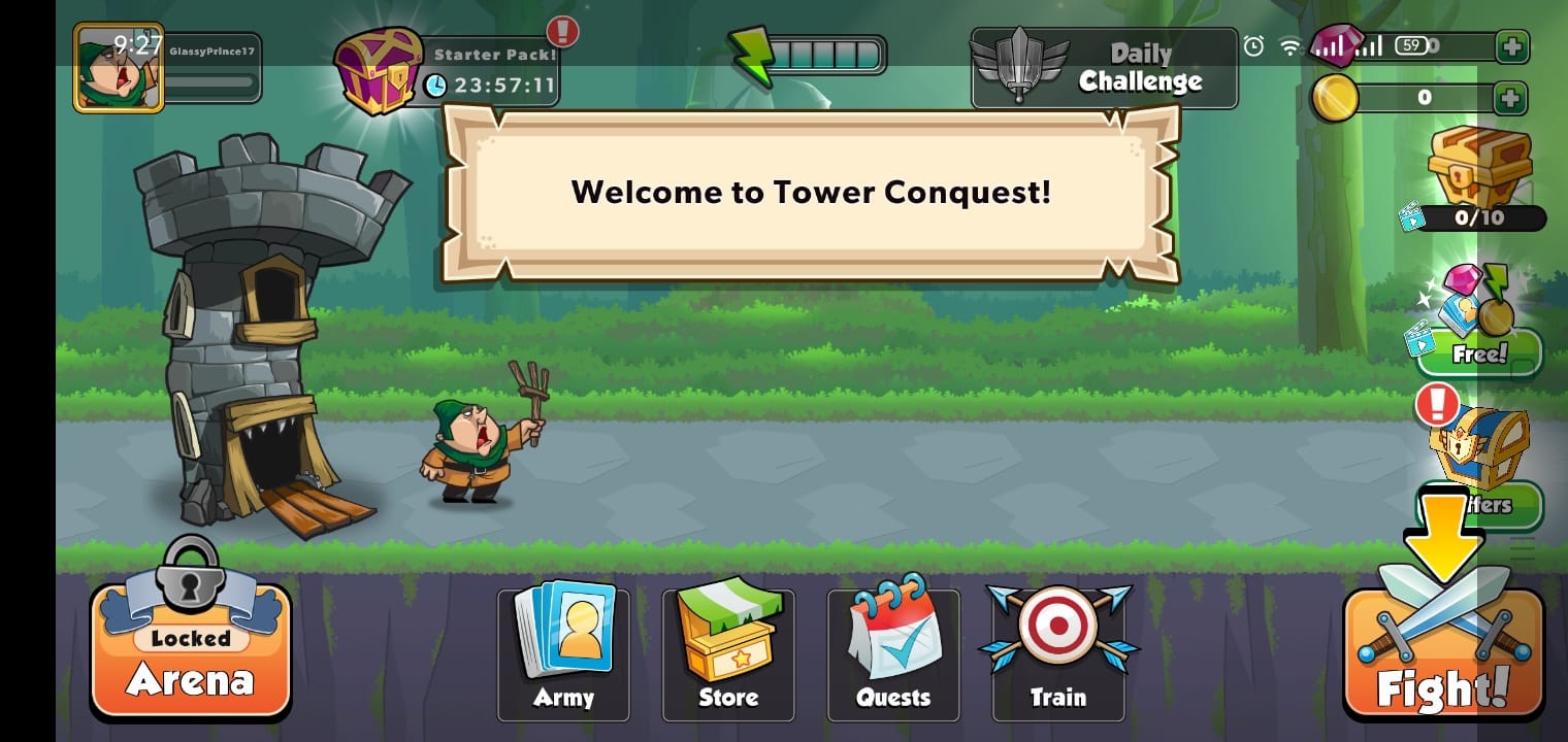 تحميل Tower Conquest .APK 23.0 "تاور كونكويست" الطريق إلى البرج! 7 تنزيل لعبة Tower Conquest
