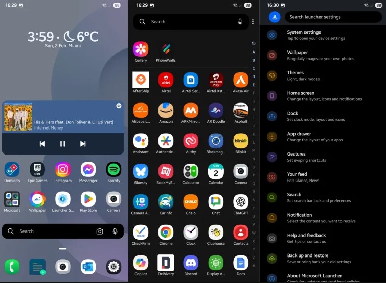 أفضل 6 تطبيقات لانشر Launcher للاندرويد في 2025 9 برنامج تشغيل الواجهة