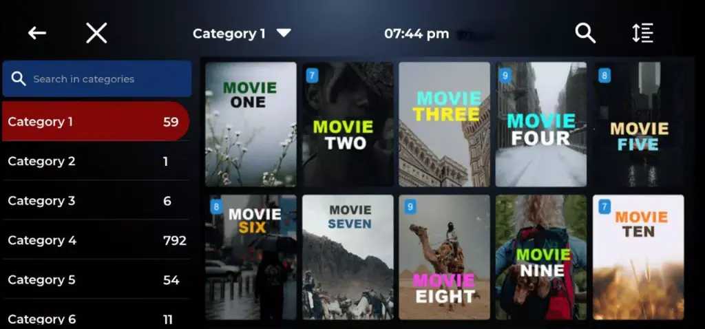 Smart IPTV Xtream Player 03